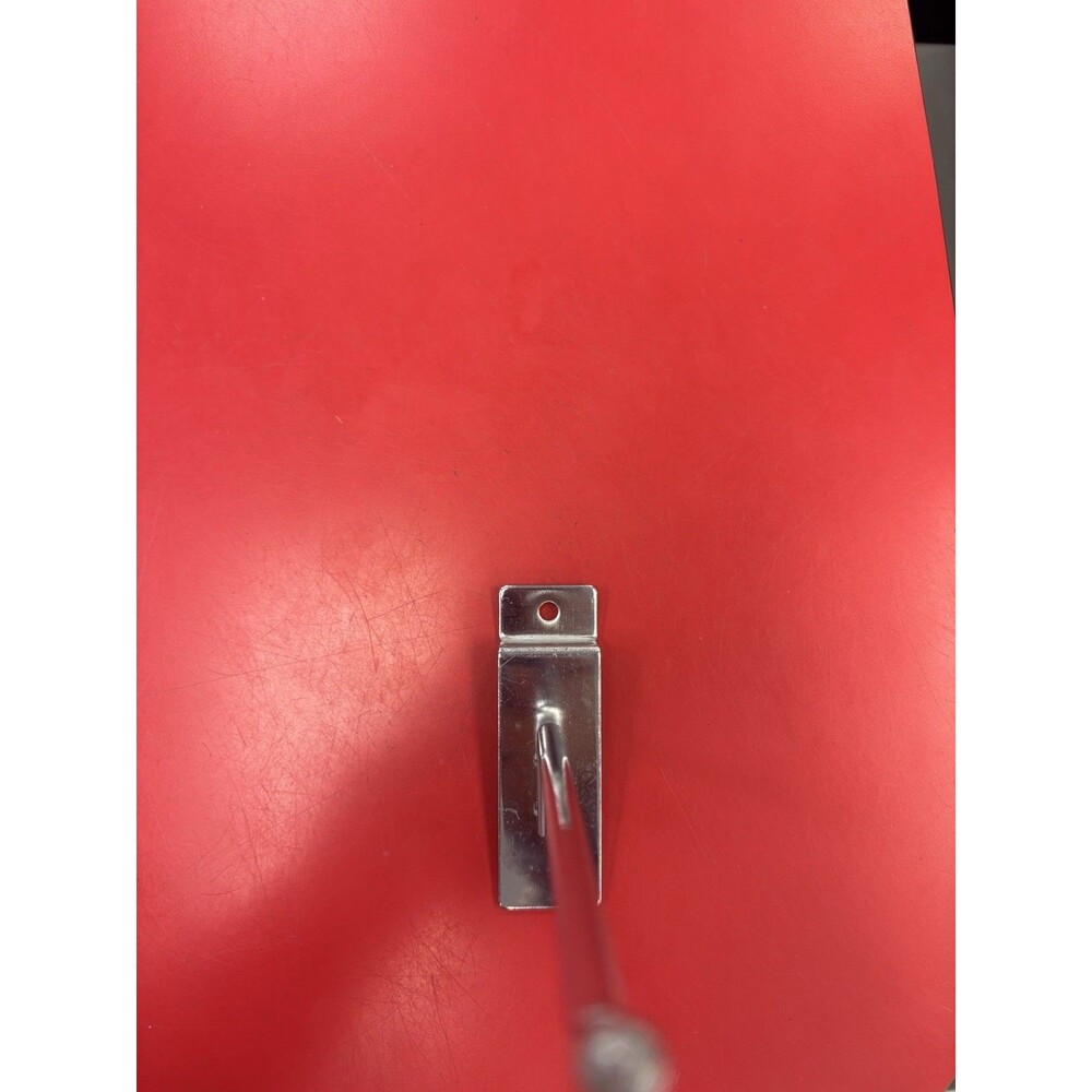 Pack of 25 6”Metal Retail Slat Wall Hooks Slat Wall Hooks